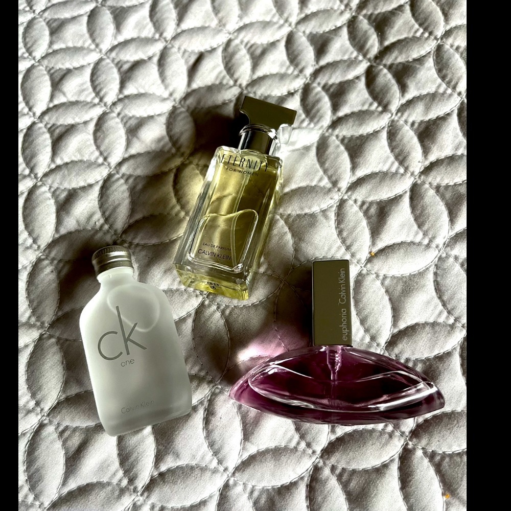 Calvin Klein perfum travel set